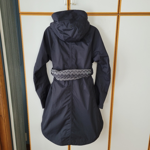 Lululemon Pedal Power Rain Jacket 10 Swift DWR Reversible Packable - Picture 10 of 16